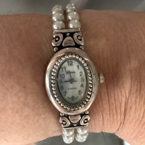 Pearl Bracelet Watch
